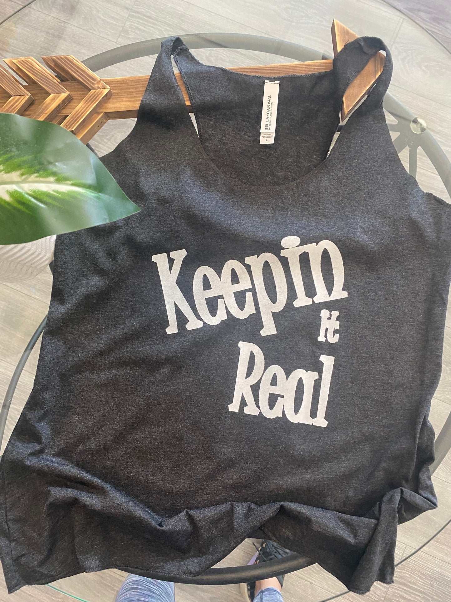 Keepin It Real Racerback Tank