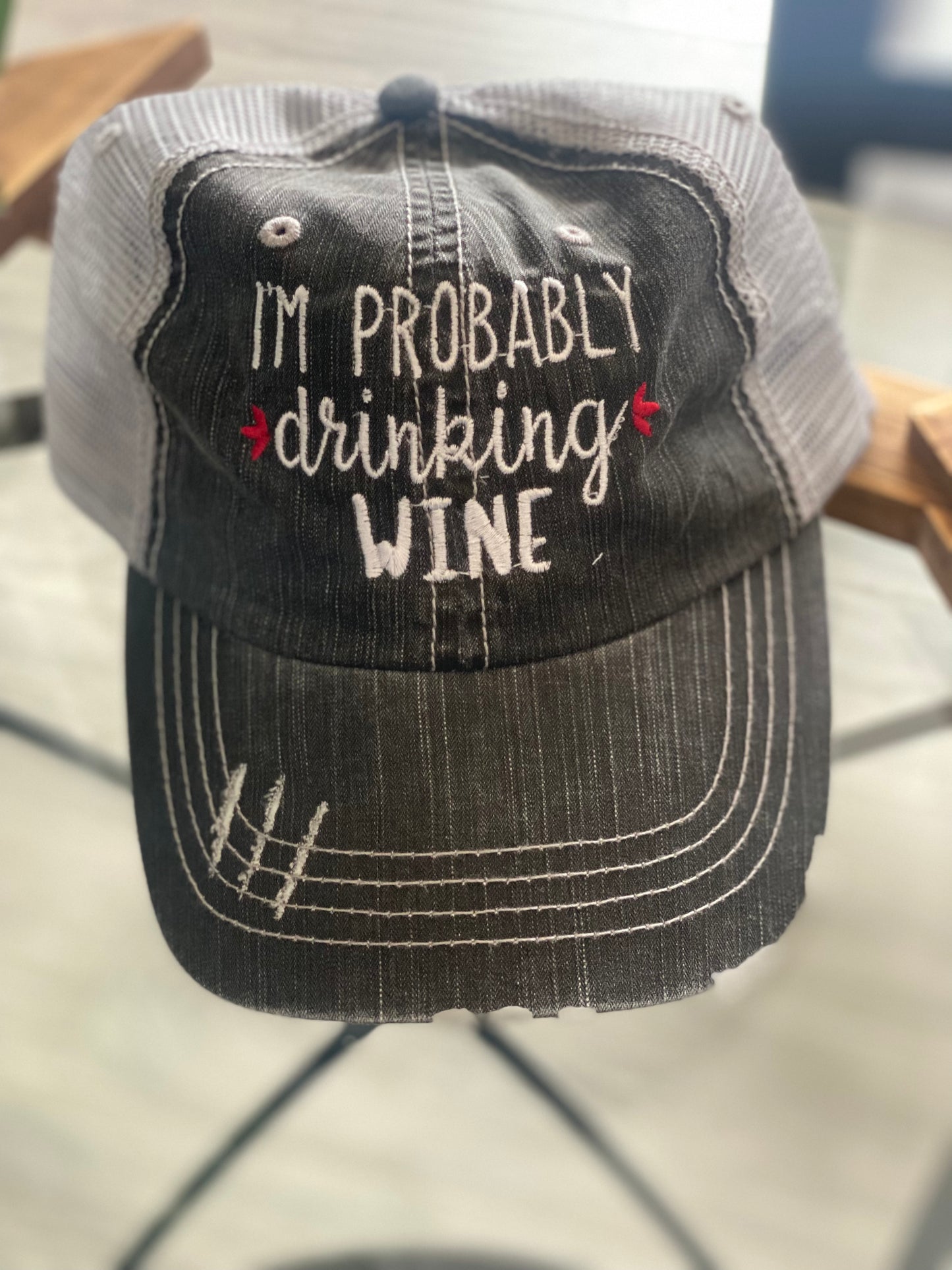 I'm Probably Drinking Wine hat