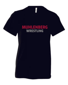 Youth Black Muhlenberg Wrestling Tee