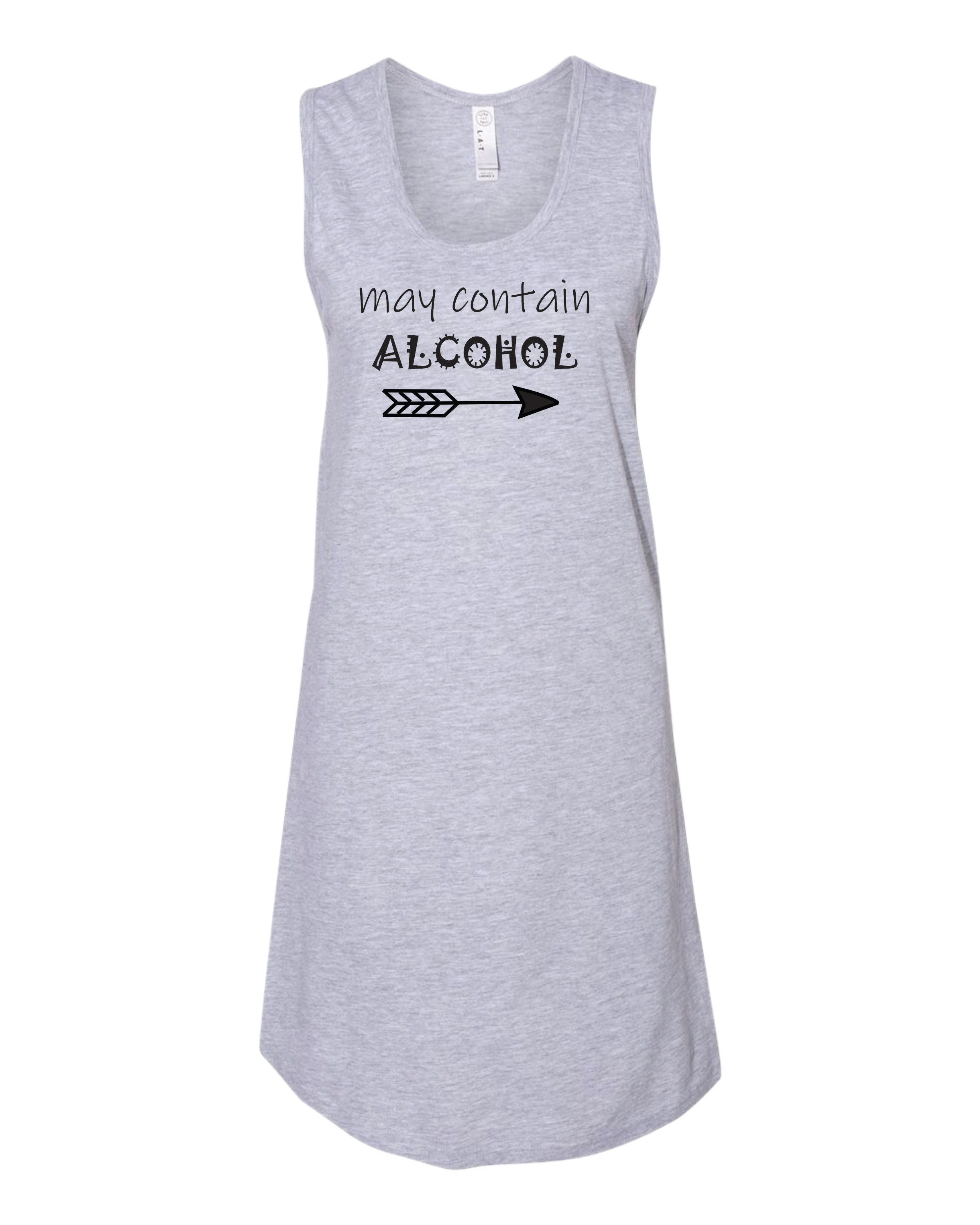 May Contain Alcohol Racerback Dress