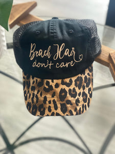Beach Hair Don't Care hat