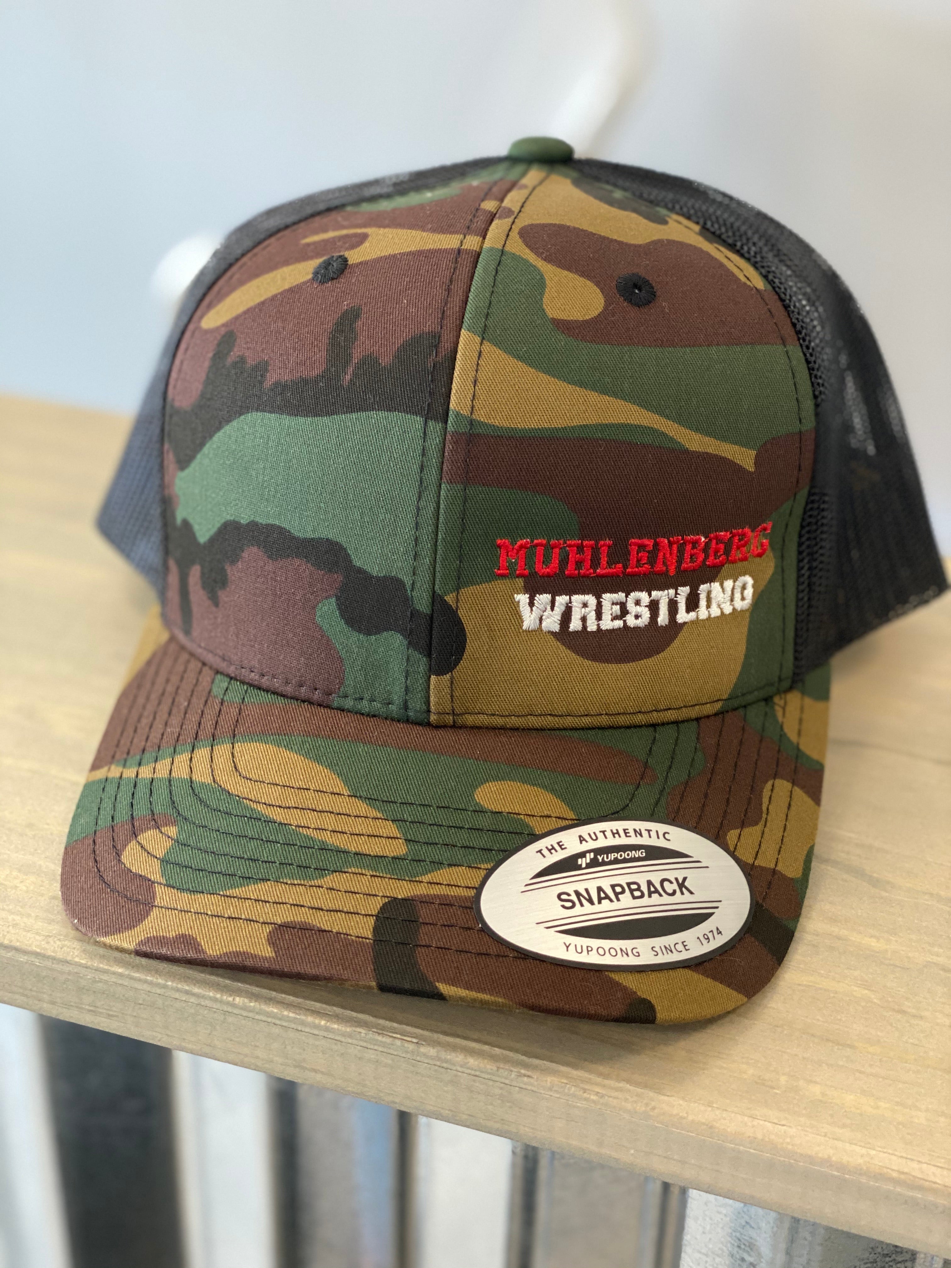 Muhlenberg Wrestling Camo Hat