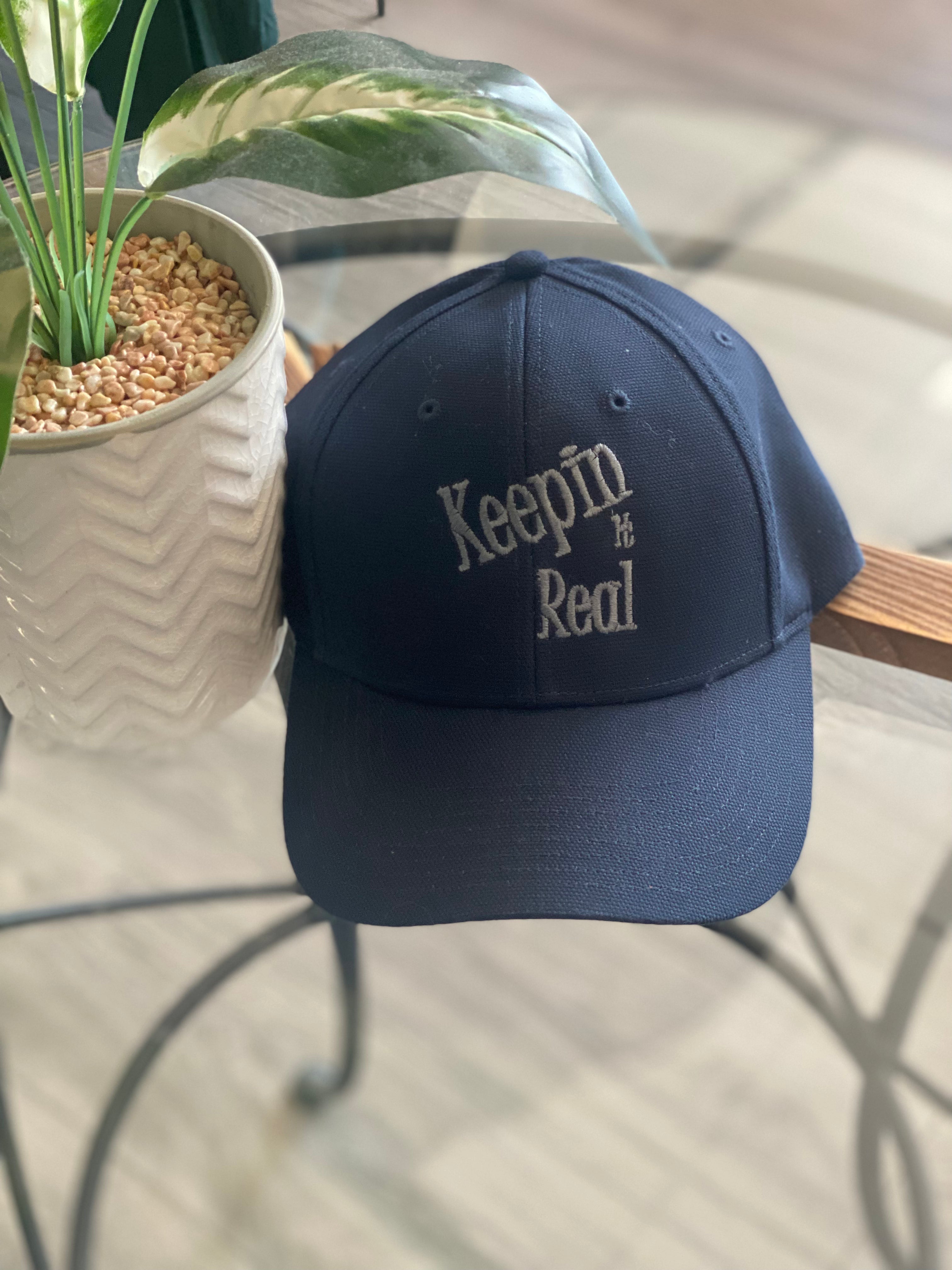 Keepin It Real Hat- Navy