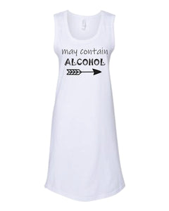 May Contain Alcohol Racerback Dress